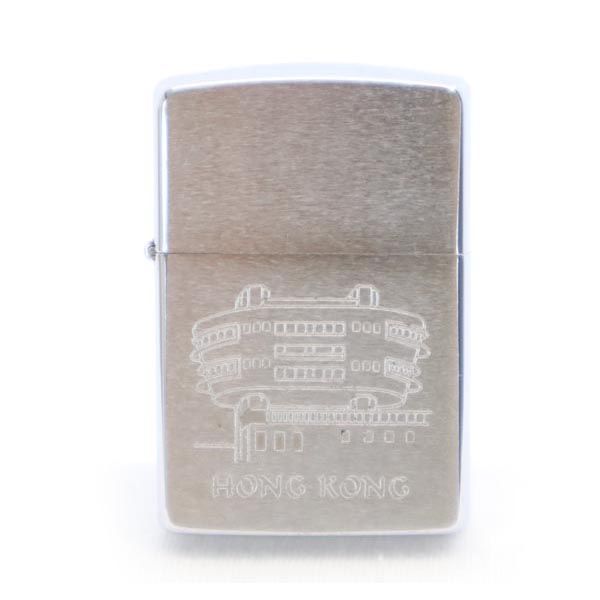 ジッポー 90s 1992年 USA製 HONG KONG オイルライター シルバー ZIPPO