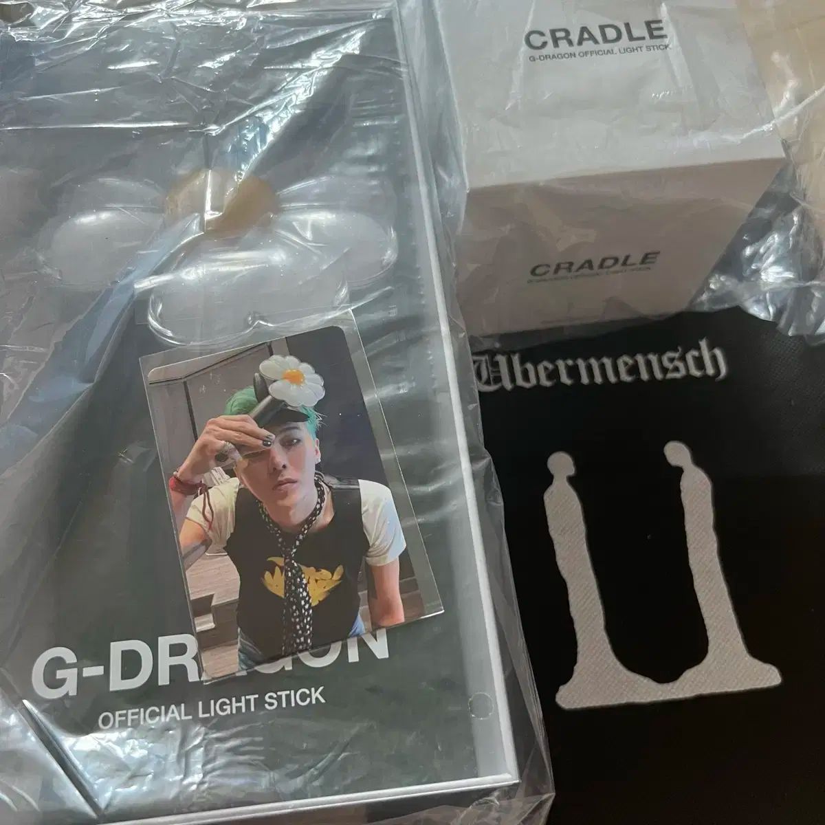 G-DRAGON ジードラゴン ペンライト ゆりかご ダストバッグ フォトカード トレカ