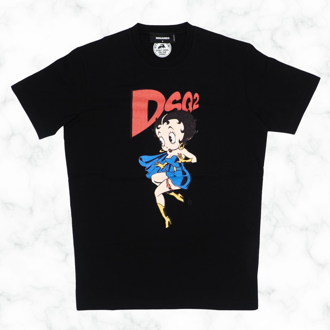 新品 D SQUARED2 BETTY BOOP COOL FIT Tシャツ ブラック 並行