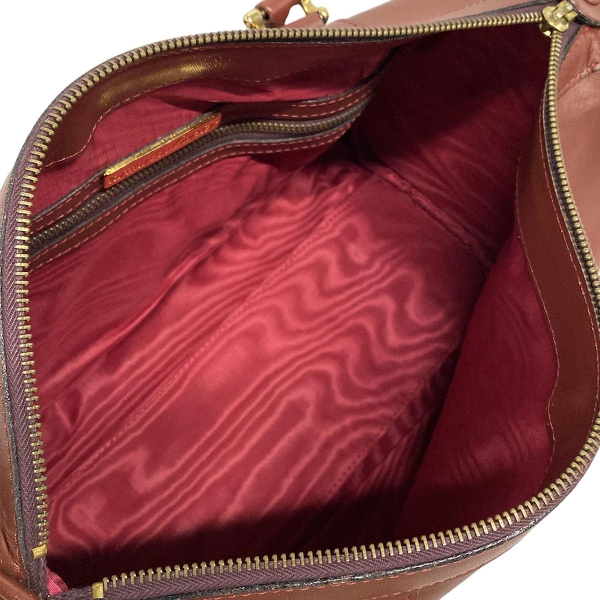 Cartier(カルティエ) ボストンバッグ マストライン ボルドー