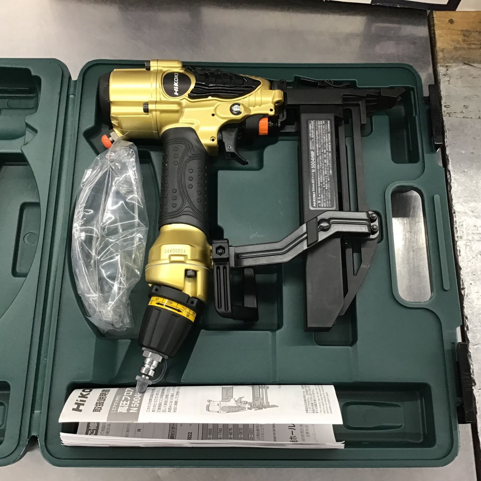 ハイコーキ(HIKOKI ※旧:日立工機) 高圧フロアタッカ N5004HMF ハイコーキ(HIKOKI ※旧:日立工機) 高圧フロアタッカ N5004HMF