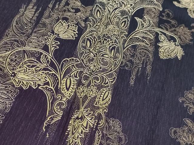 平和屋本店□極上 金彩友禅 卓越技能者・名工・和田光正 訪問着 洋花文  