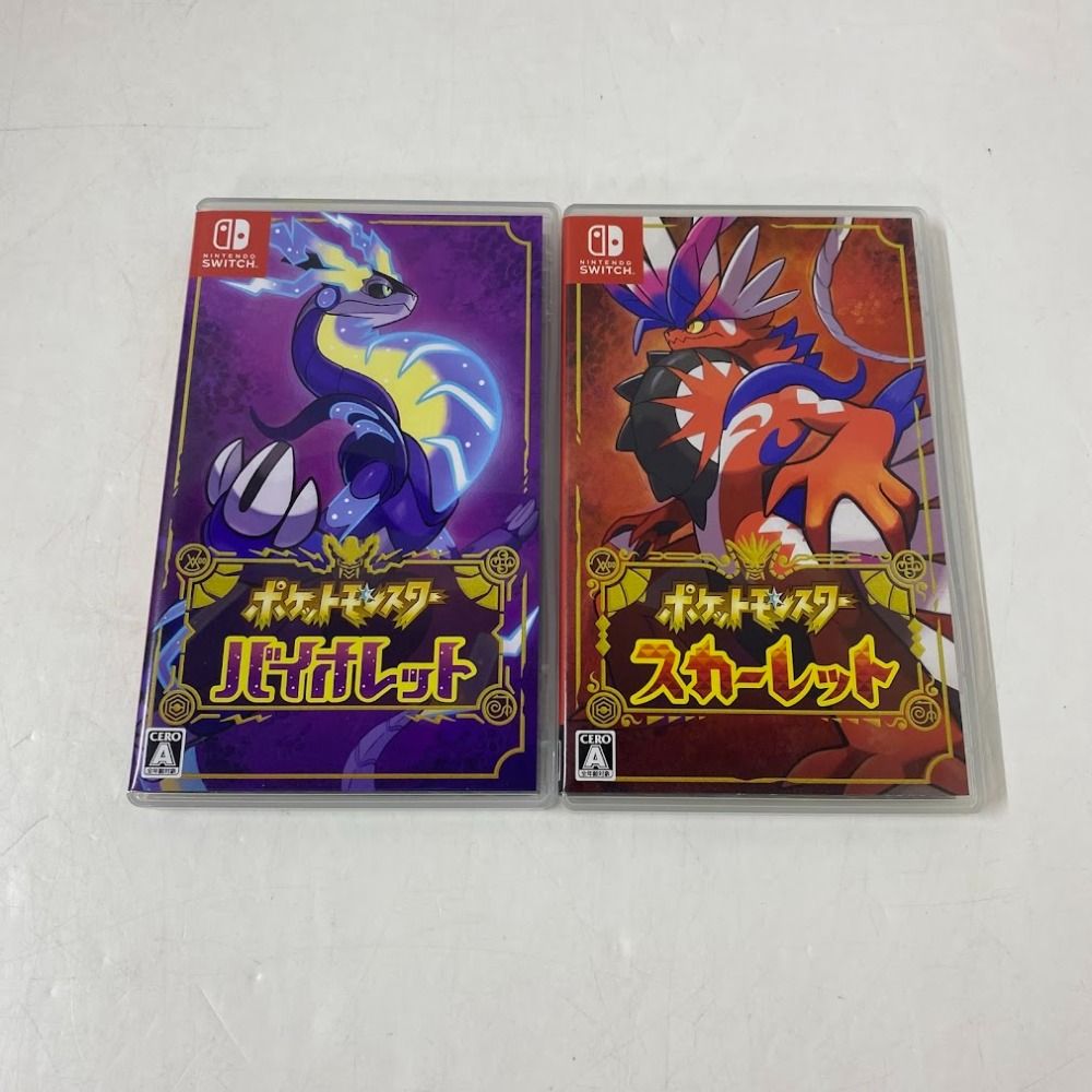 Switch ポケモン　スカーレット　バイオレット 08w13298 Nintendo Switch 『ポケットモンスター スカーレット