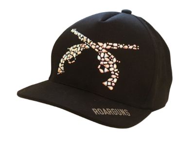 roar ロアー新品メンズキャップ スワロフスキーダブルガンズ白タグ roar ロアー新品メンズキャップ スワロフスキーダブルガンズ白