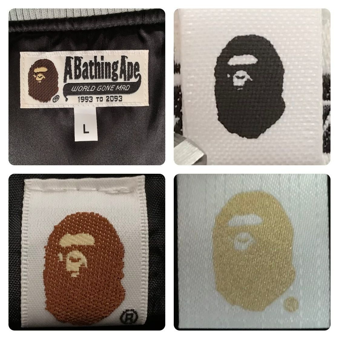 BAPE NINJA SOUVENIR JACKET Lサイズ a bathing ape 忍者