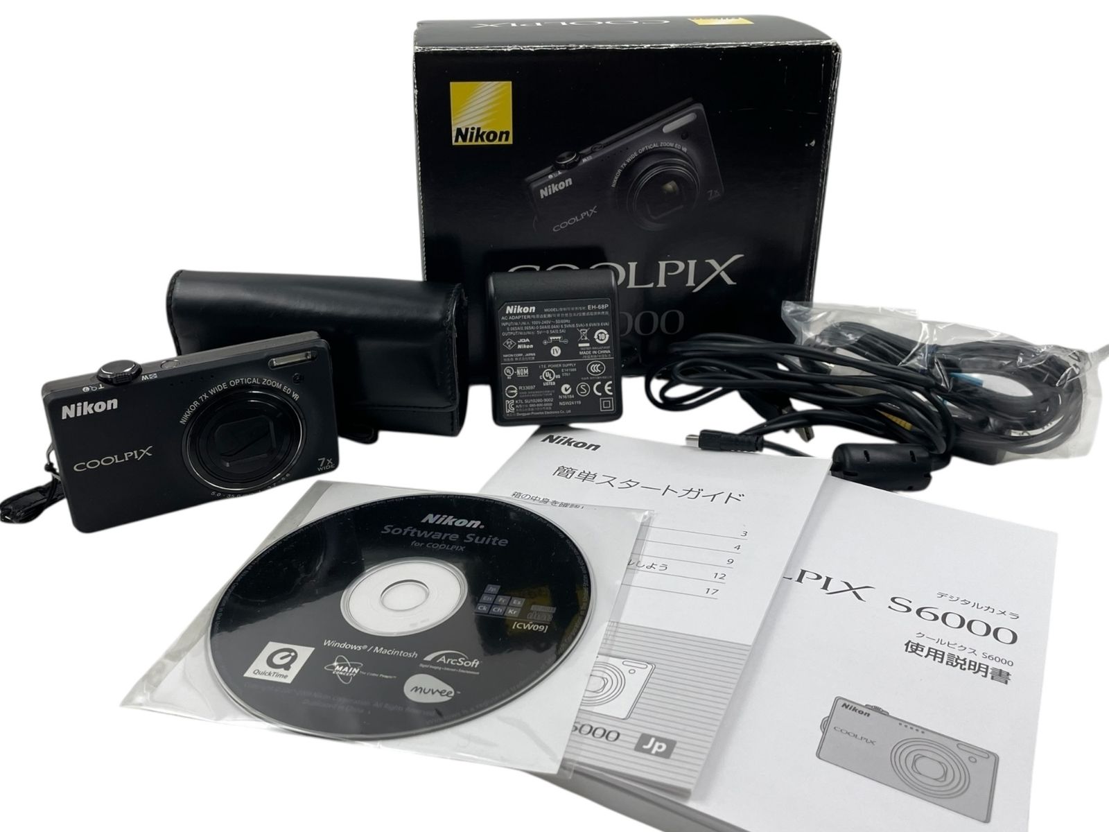 美品 □ Nikon COOLPIX S6000 ニコン クールピクス 本体 ボディ