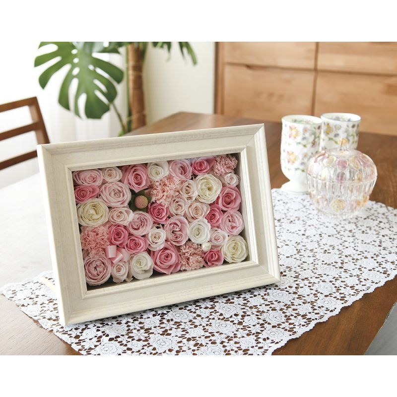 プリザアレンジ フレームタイプ H18-566P WWW_OLIVIERBERNSTEIN_COM