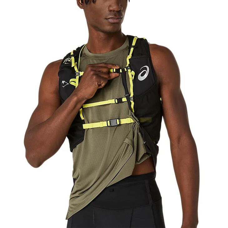アシックス タンクトップ メンズ 海外サイズ asics FUJITRAIL