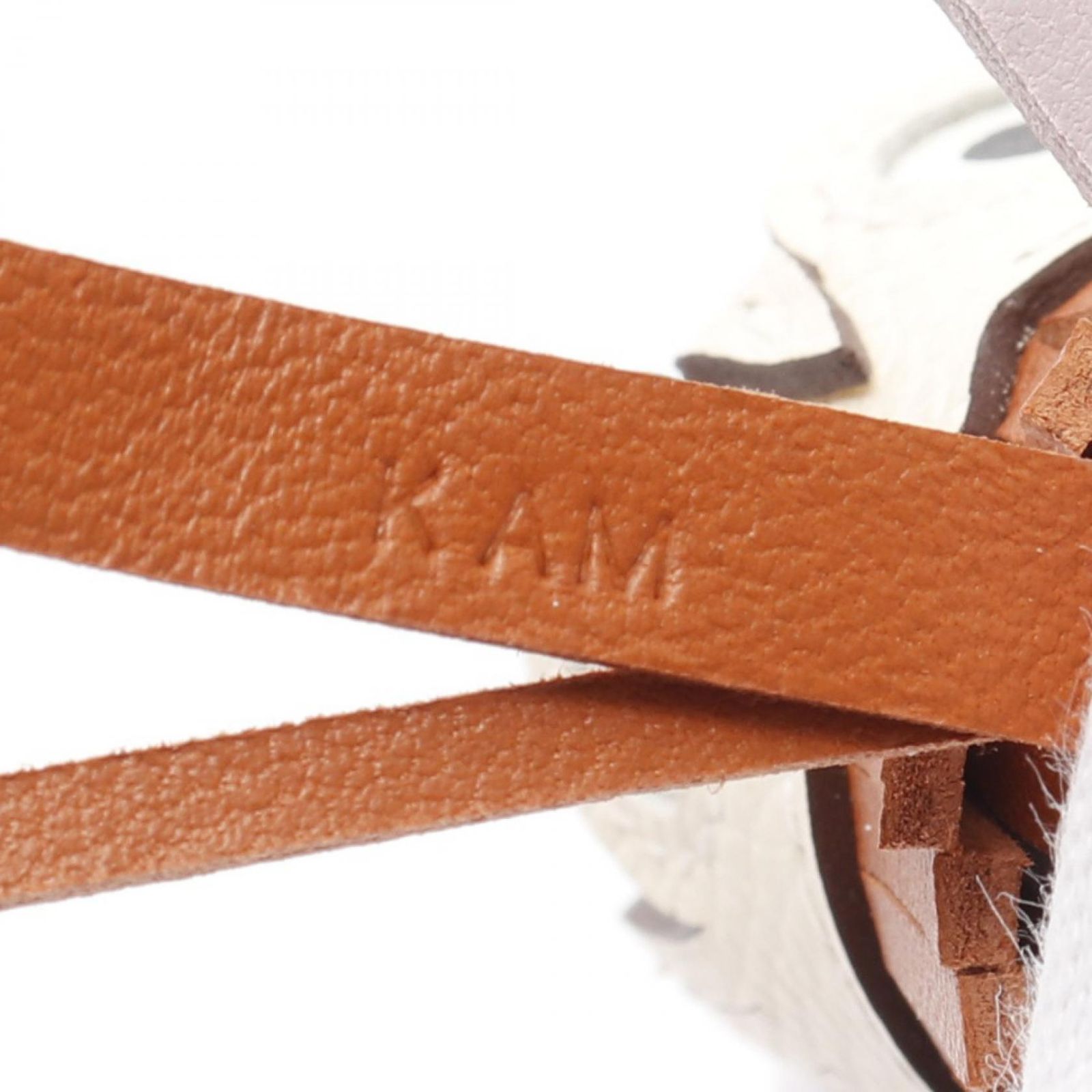 エルメス HERMES チャーム シュエット パンドエピス モーヴペール  