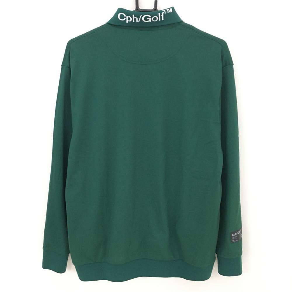Munsingwear - 【超美品】マンシングウェア×キャプテンズヘルム 長袖ポロシャツ グリーン Cph/Golf メンズ M ゴルフウェア 2023年モデル Munsingwear 超美品】マンシングウェア×キャプテンズヘルム 長袖ポロシャツ