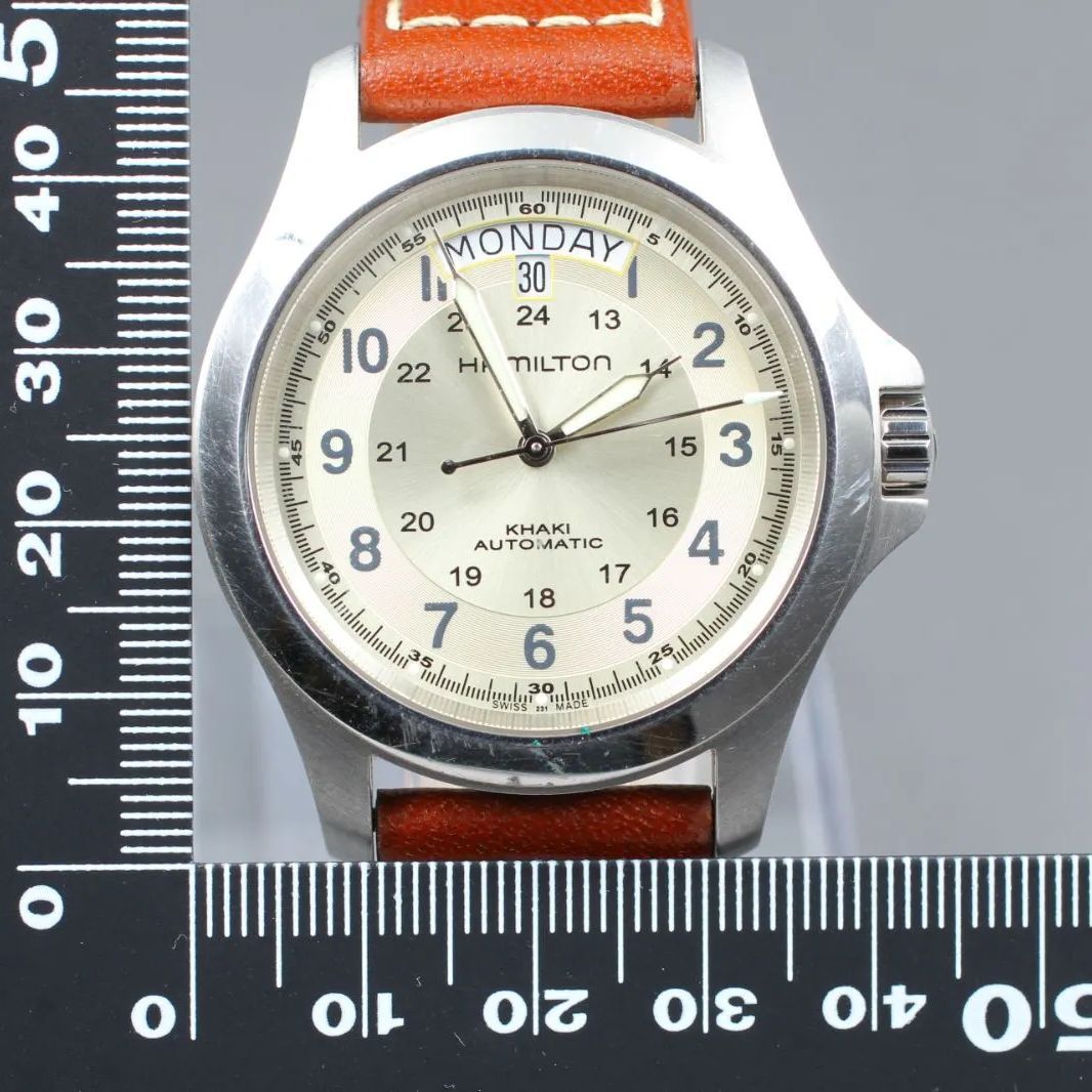 180【美品】Hamilton Khaki Field H644550 44mm Day Date