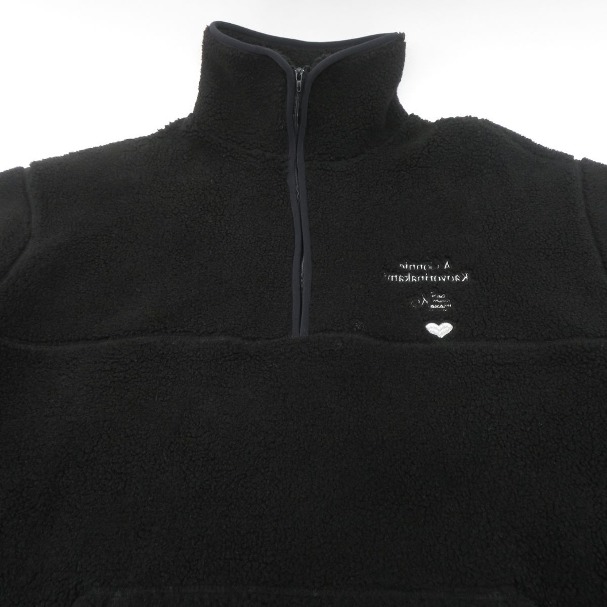 kaoyorinakami カオヨリナカミ Connie boa halfzip コニーボアハーフ 