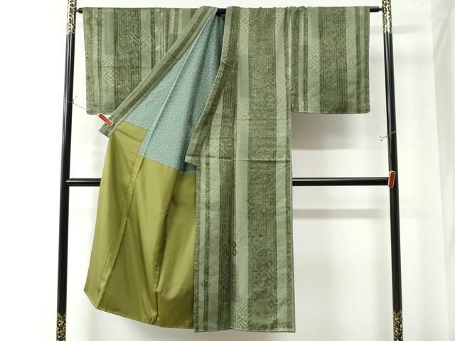 平和屋着物○男性 小紋 吉祥間道 正絹 逸品 未使用 CAAW8135yc - メルカリ