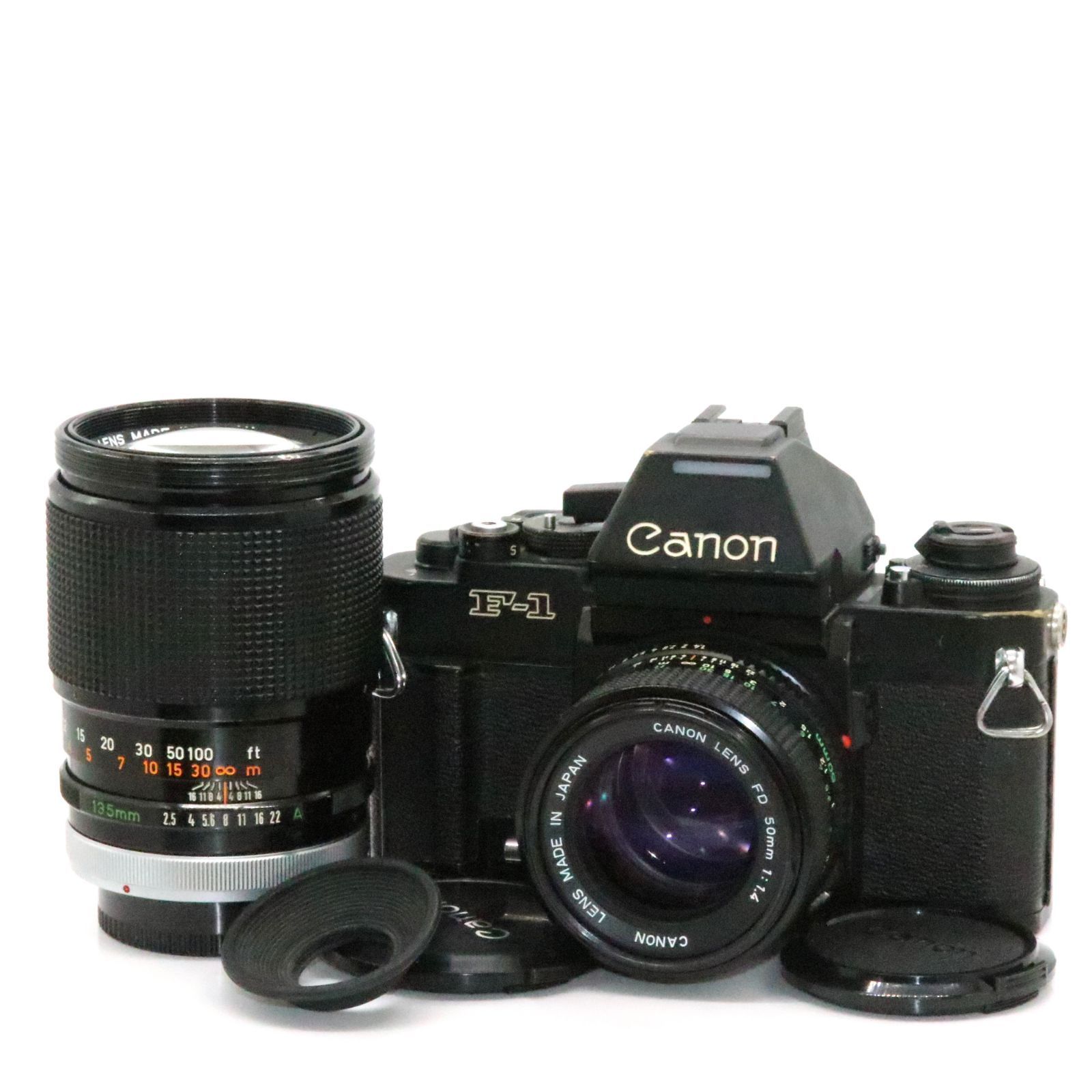 完動 Canon New F-1 NFD 50mm f1.4 AEファインダー少し高めでも良いもの