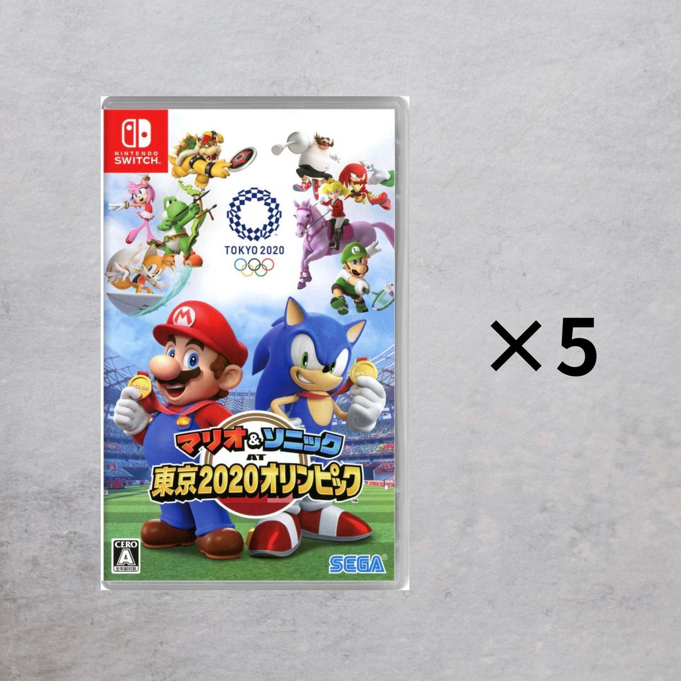 状態B】Switch マリオ&ソニック東京2020オリンピック 5点 - メルカリ