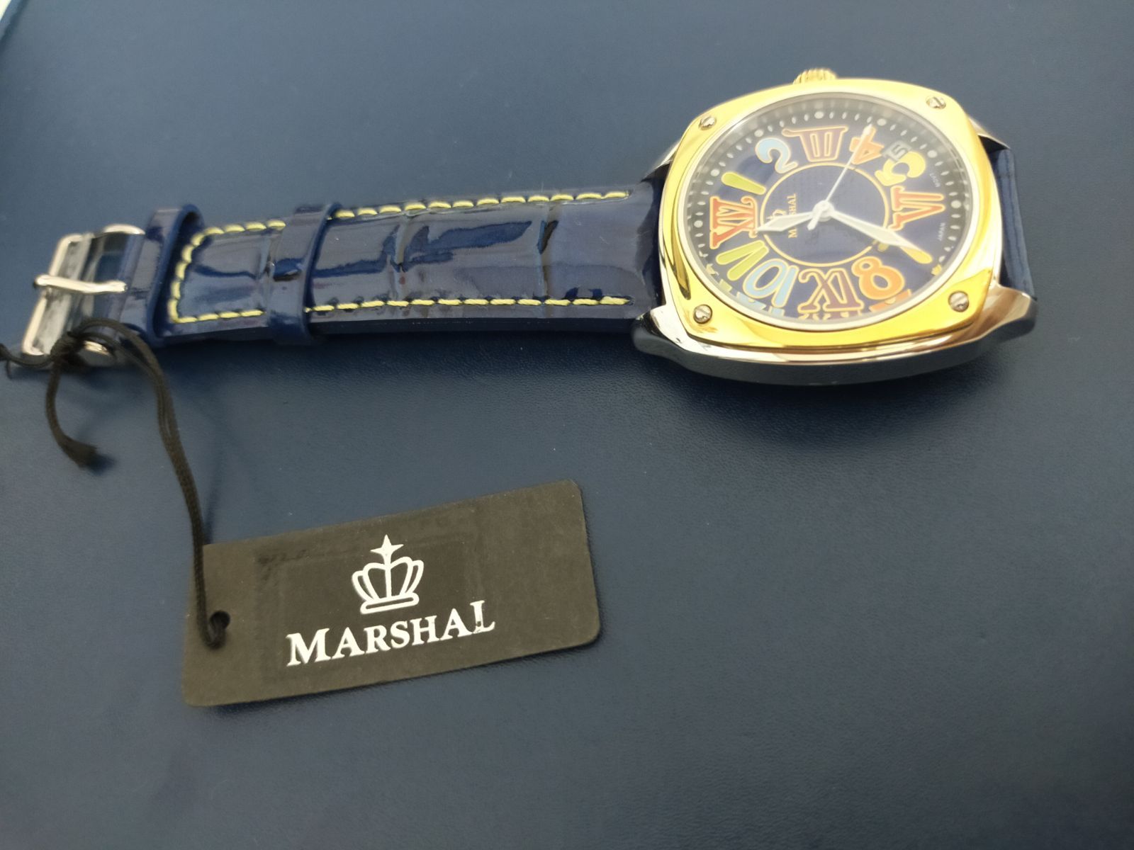 メルカリShops - MARSHAL マーシャル メンズ腕時計 未使用品