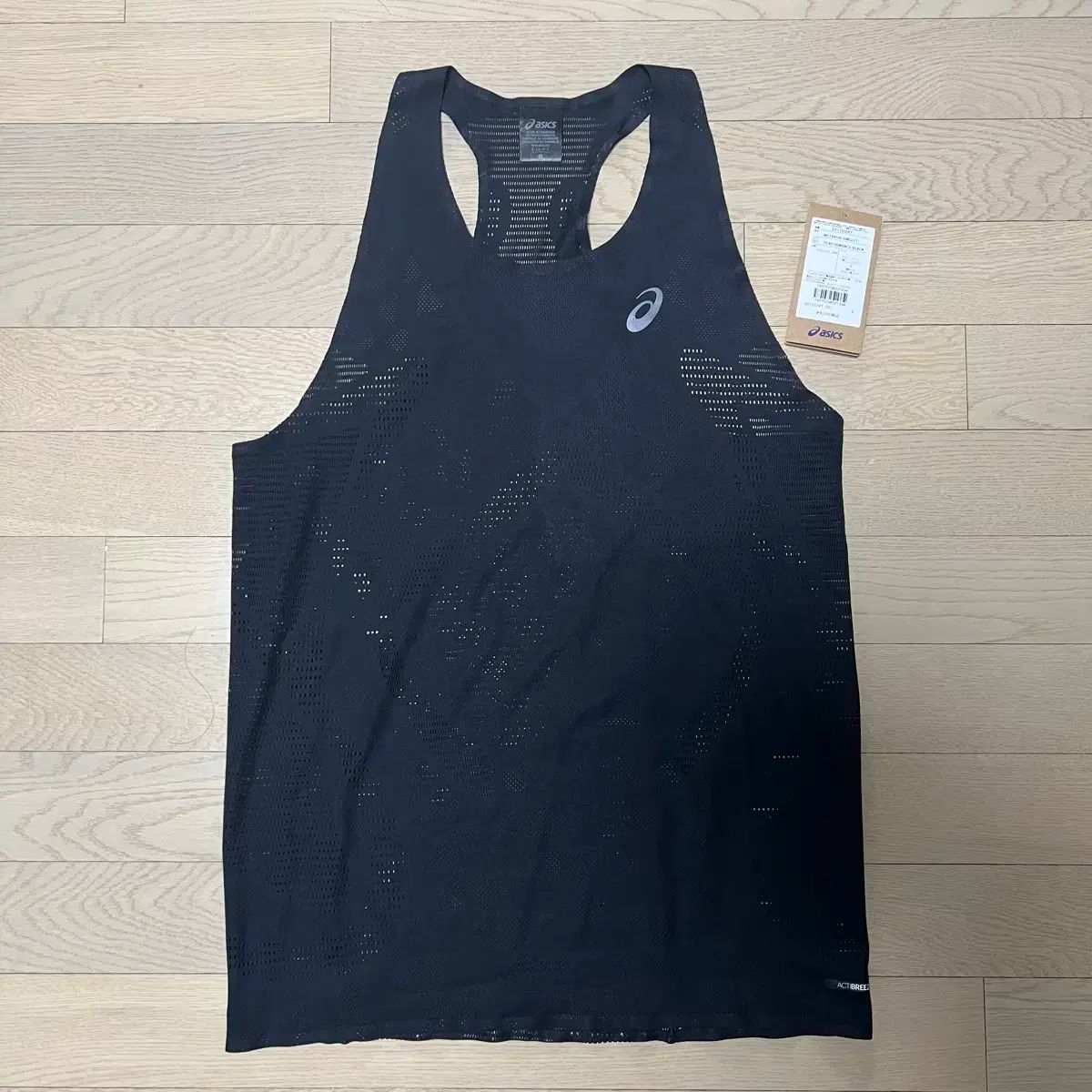 asics アシックス メタロン 一重項 ブラック S