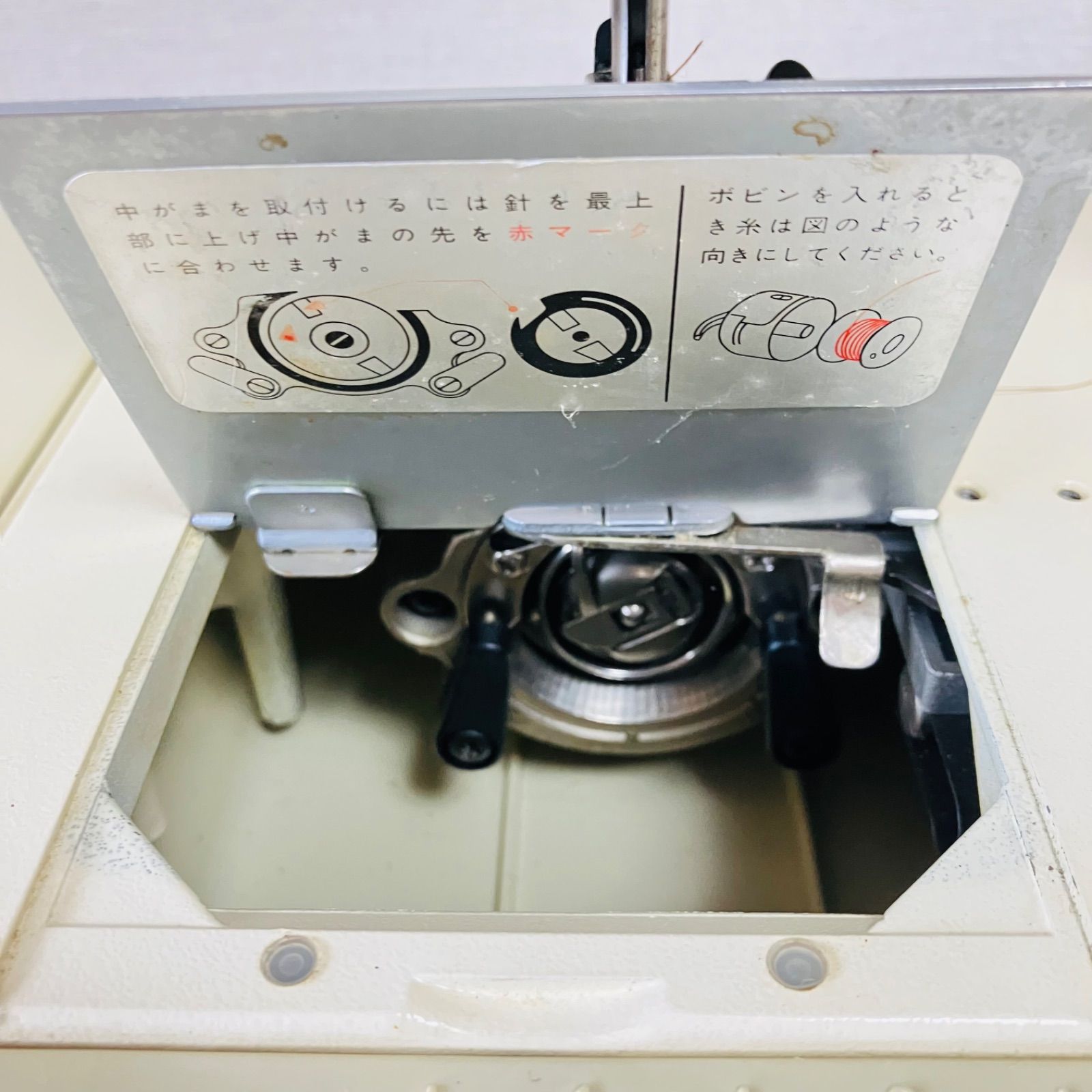 JANOME ジャノメ MODEL 802 電動ミシン 動作未確認 ジャンク ケース付 