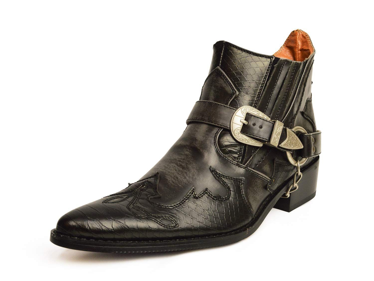 Tony Lama ショートウエスタンブーツ バイカー カントリー メキシコ製