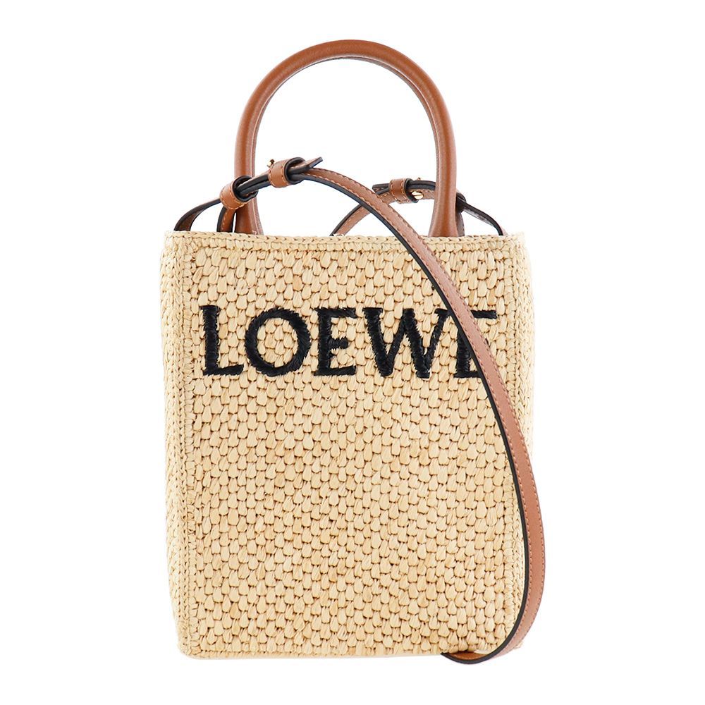 ロエベ バッグ スタンダード A5 トートバッグ ラフィア LOEWE STANDARD
