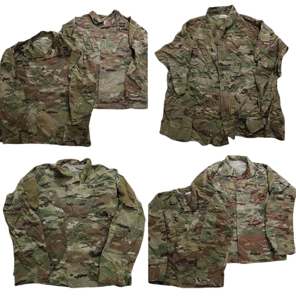 古着卸 まとめ売り フィールドジャケット マルチカム 米軍実物 ミリタリー 6枚セット 2012年製 コンバット MT9604