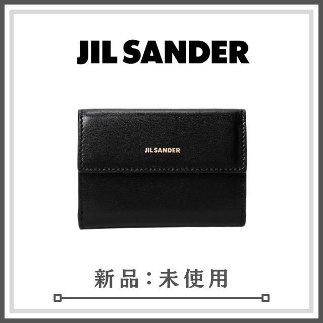 即日配送】JILSANDER ジルサンダー 三つ折りコンパクト財布 レディース