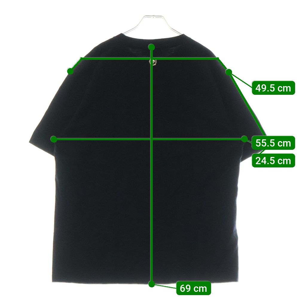 goro's (ゴローズ) フロントロゴプリント 半袖Tシャツ ブラック
