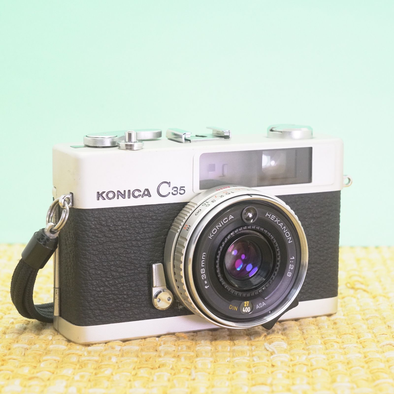 完動品◎KONICA C35 コンパクトフィルムカメラ #518 - カメラのしゃ