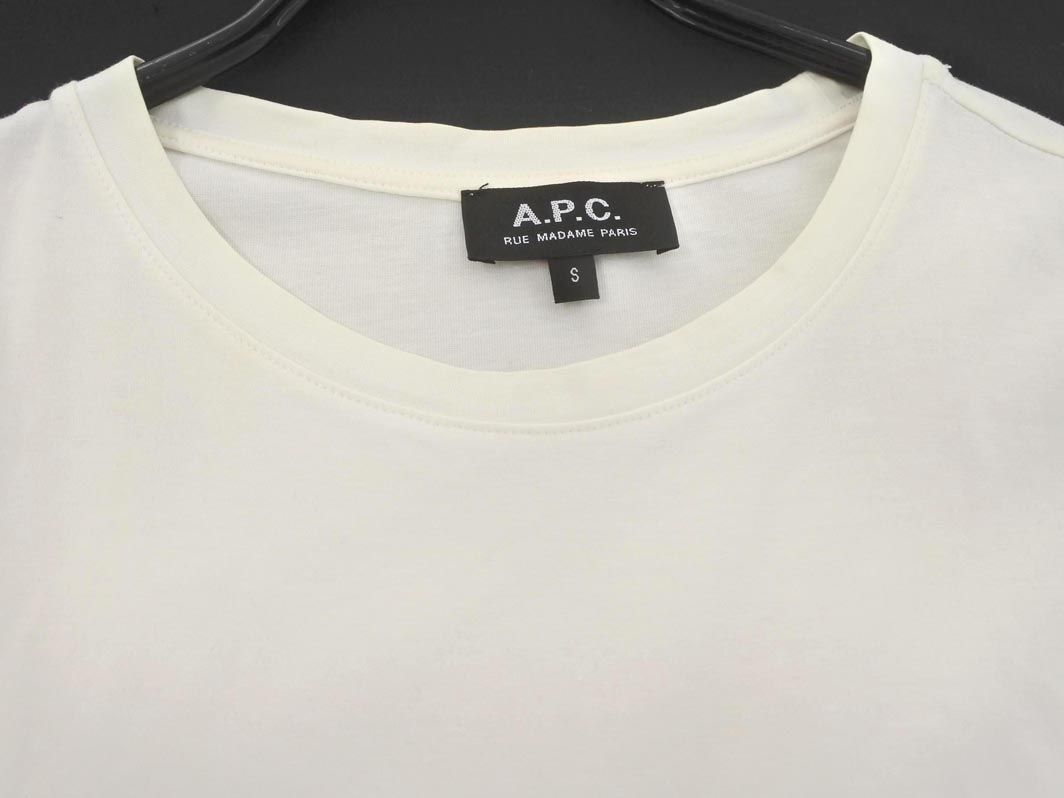 A.P.C. アーペーセー ポケット Tシャツ sizeS/オフホワイト