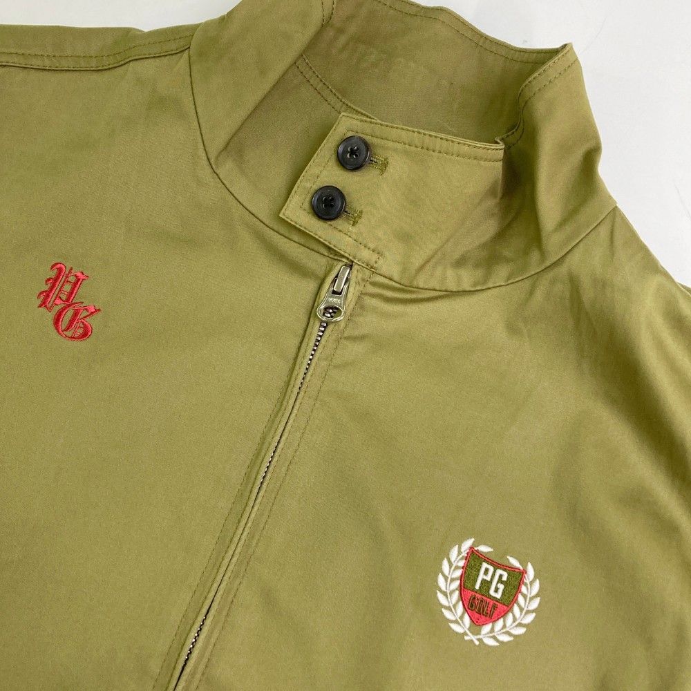 サイズ：4 PEARLY GATES パーリーゲイツ ジップジャケット カーキ系