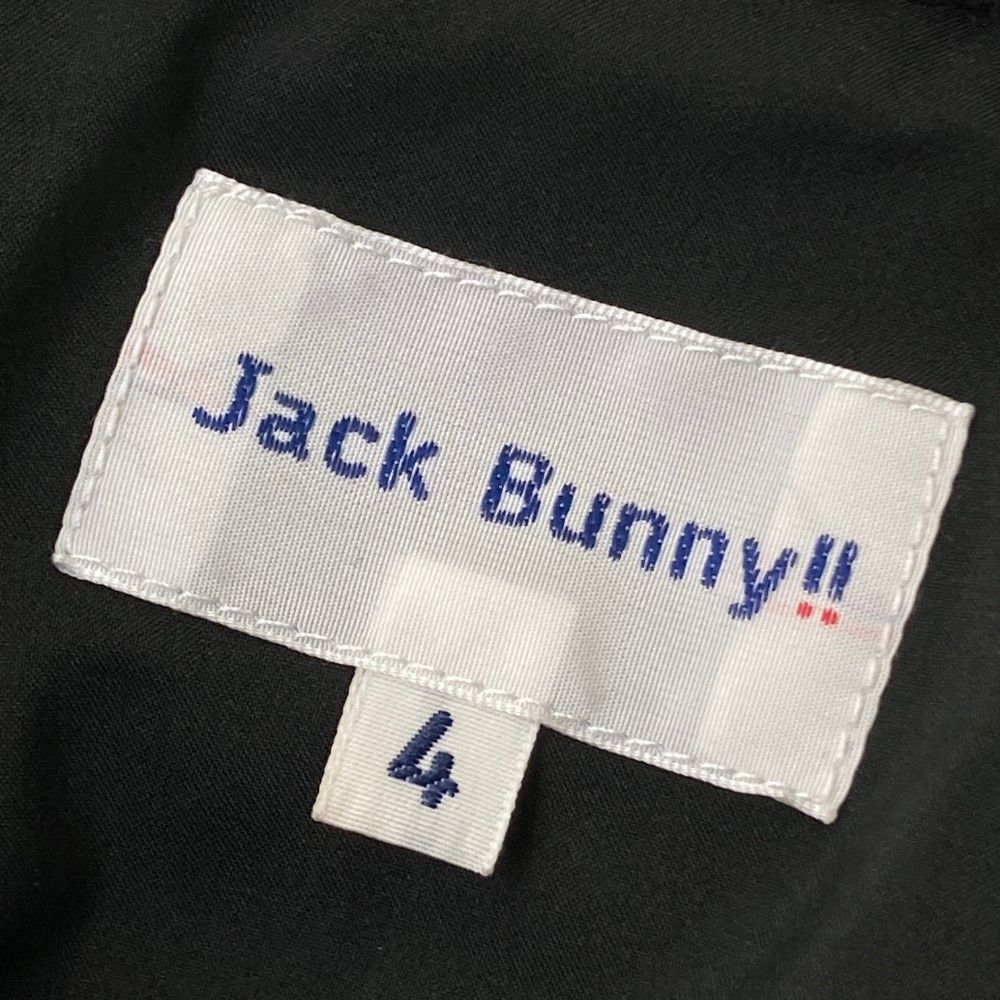 サイズ：4 JACK BUNNY ジャックバニー 2023年 ボア プルオーバー  ブラック系 [240101429945] ゴルフウェア メンズ ストスト サイズ：4 JACK BUNNY ジャックバニー 2023年 ボア プルオーバー