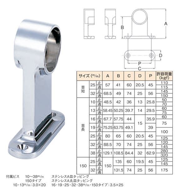 F型ブラケット 通 32mm [20個入]【0901-01432】 - メルカリ