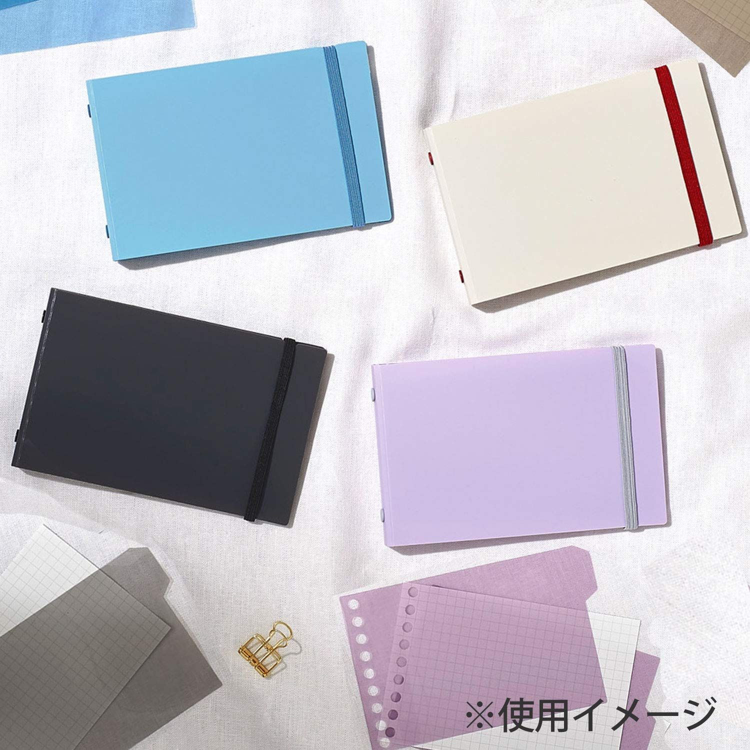 イントゥーワン プラス ミニサイズ 5穴 バインダー アイボリー ルーズリーフ FM 63-14 マルマン maruman