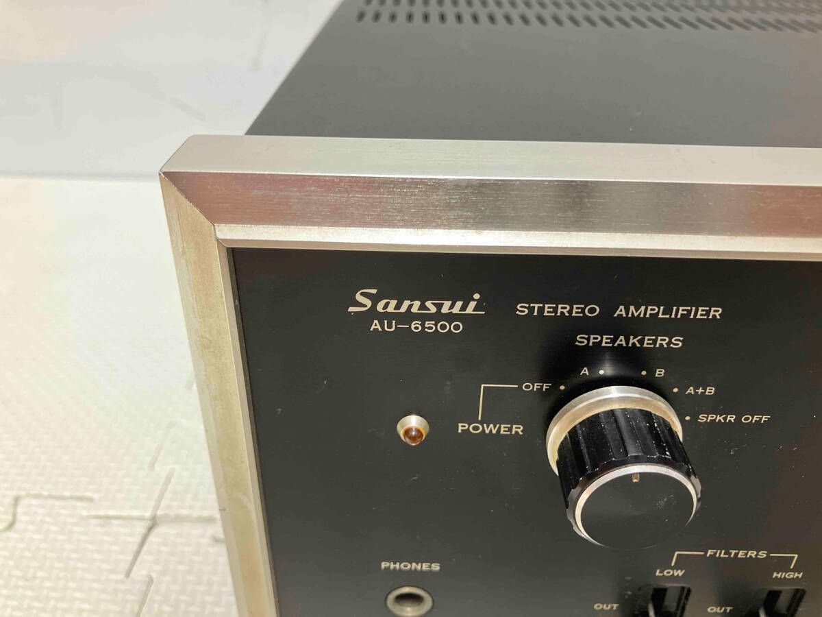 SANSUI サンスイ AU-6500 プリメインアンプ 動作確認済み - メルカリ