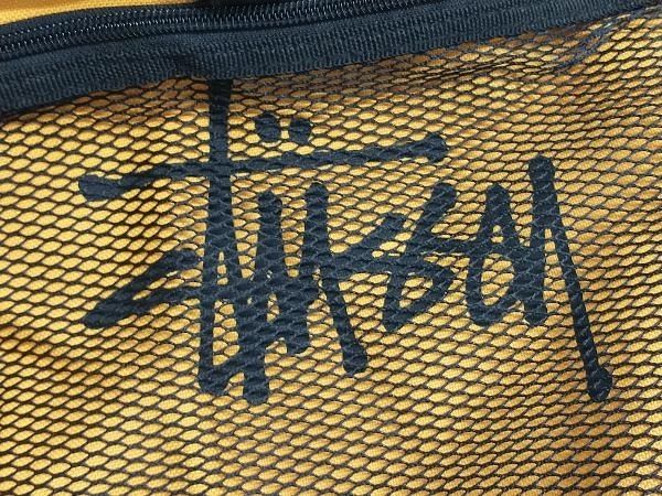 STUSSY /90s/ ショルダーバッグ/ステューシー/イエロー 希少 stussy