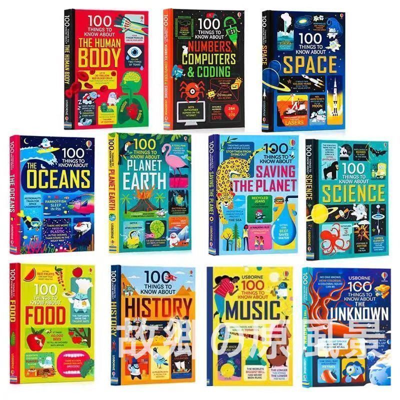 新品11冊セットUsborne100 things to know about 100 THINGS TO KNOW ABOUT BOXSET: Usborne: 9781474999052