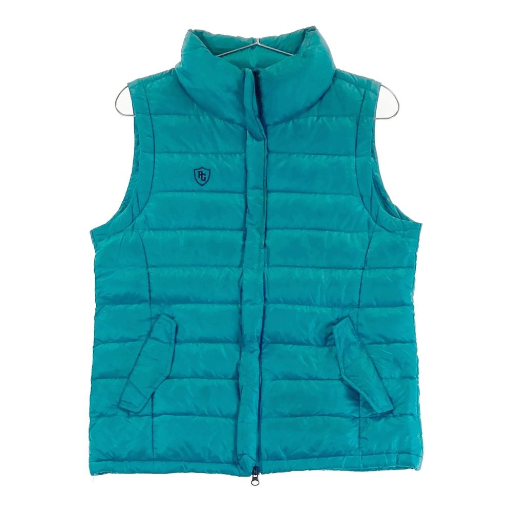 サイズ：0 PEARLY GATES パーリーゲイツ ダウン ジップベスト ブルー系