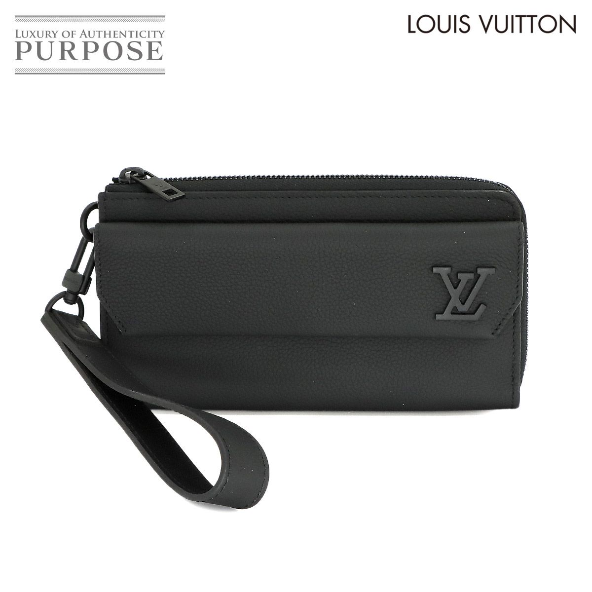 未使用 展示品 ルイ ヴィトン LOUIS VUITTON アエログラム ジッピー