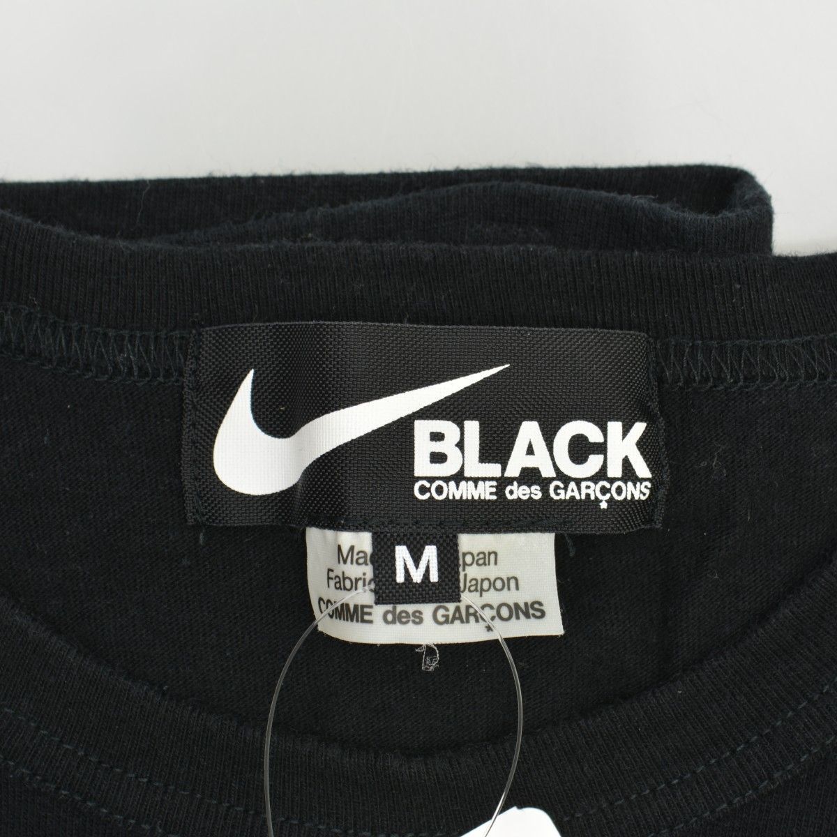 BLACK COMME des GARCONS(ブラックコムデギャルソン) / ×NIKE/ボンバージャケット/1T-J101/ナイロンジャケット/ ブルゾン/L/ポリエステル/BLK | 古着の販売・通販ならセカンドストリート