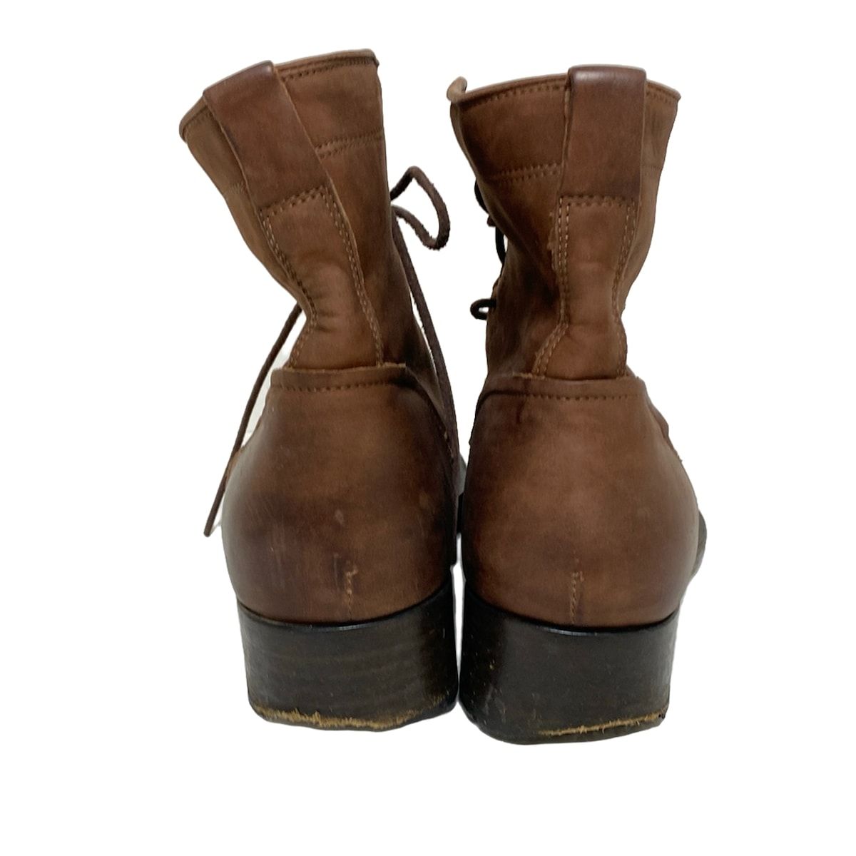 BUTTERO ブッテロ バックジップブーツ ブラウン イタリア製 B1109 BUTTERO/ブッテロ バックジップ レザーブーツ B1109/43 /080