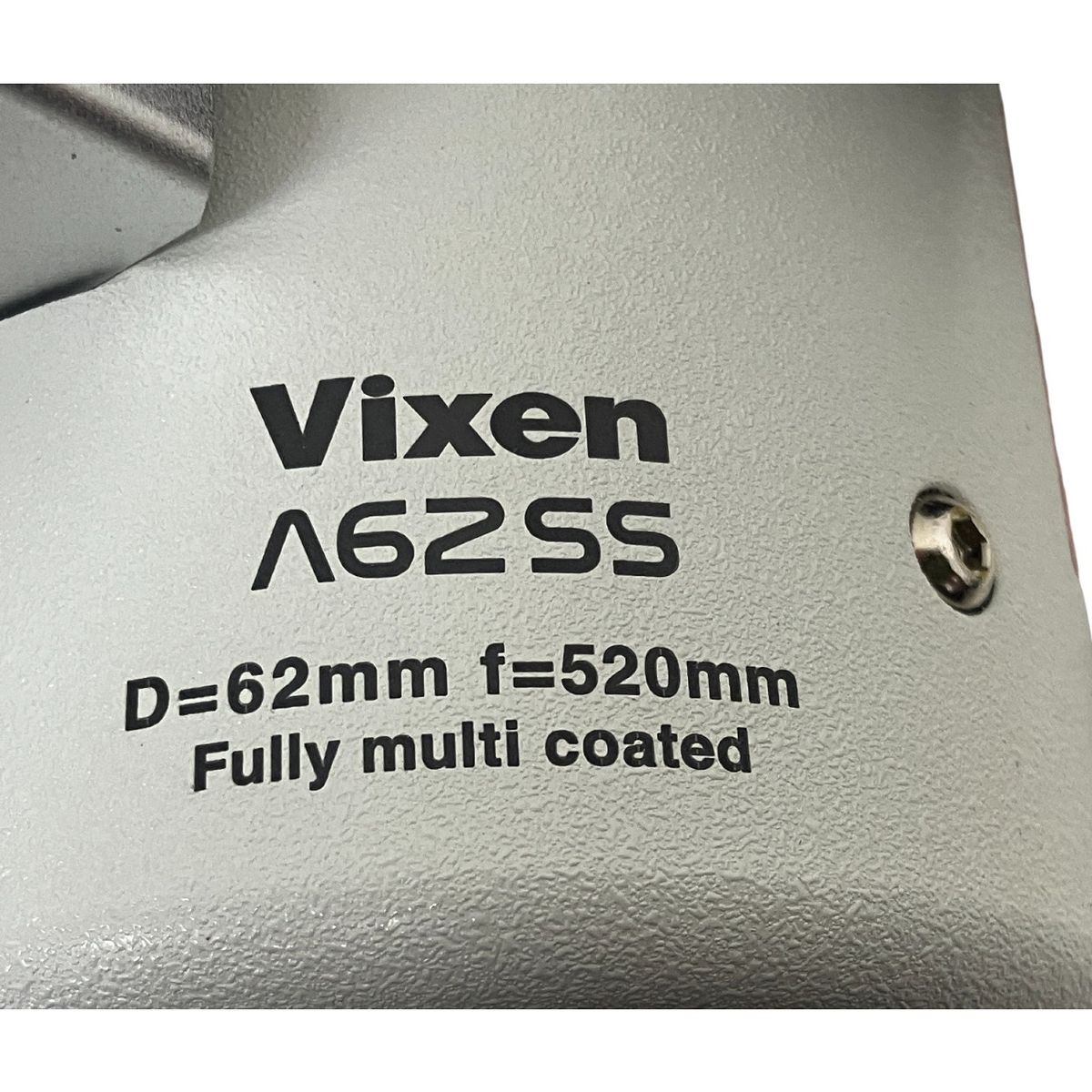 頑張る Vixen ビクセン A62SS 天体望遠鏡 鏡筒 ミニポルタ レンズ キャリングケース 撮影用 付き 良好 T10426450