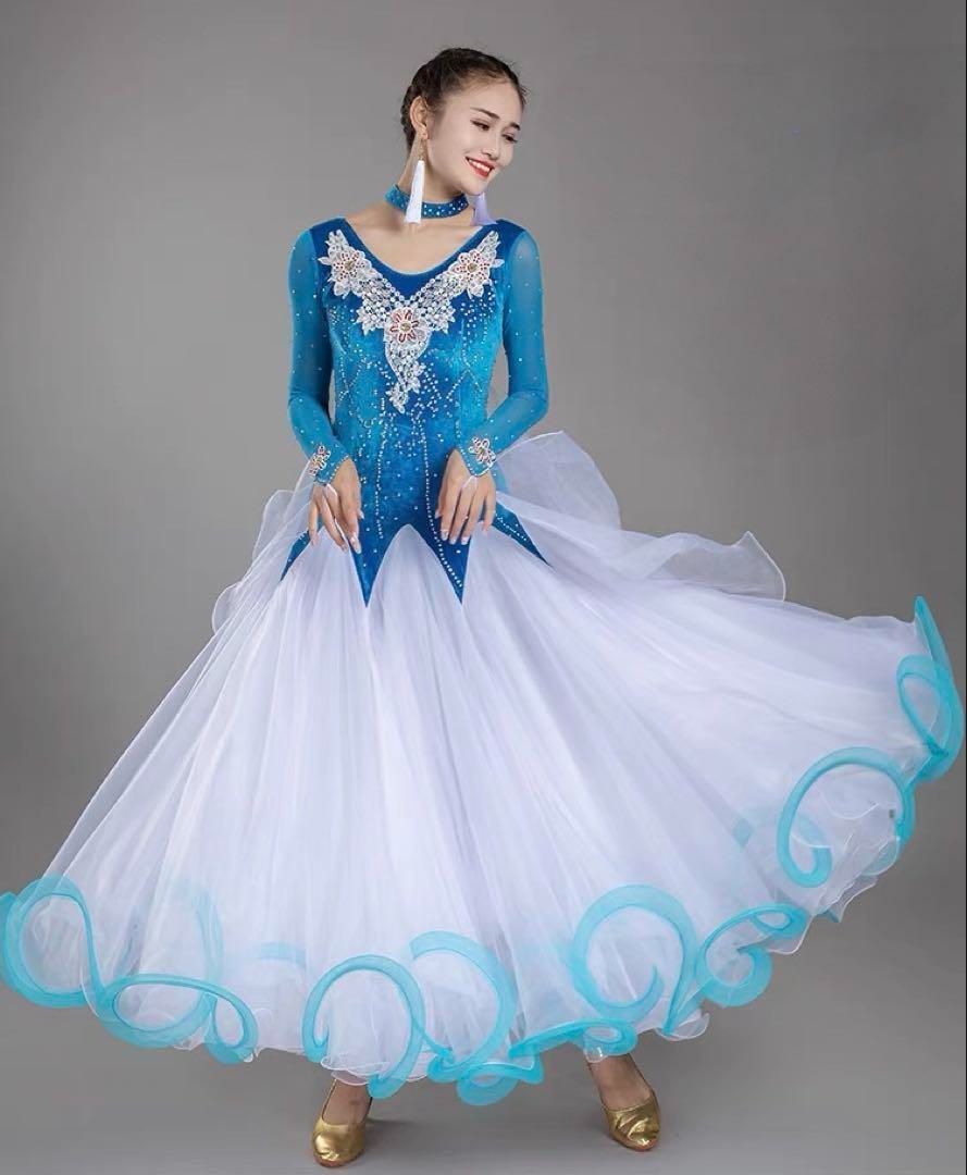 新品未使用 スタンダードドレス 発表会やデモ、ダンスパーティ、競技会