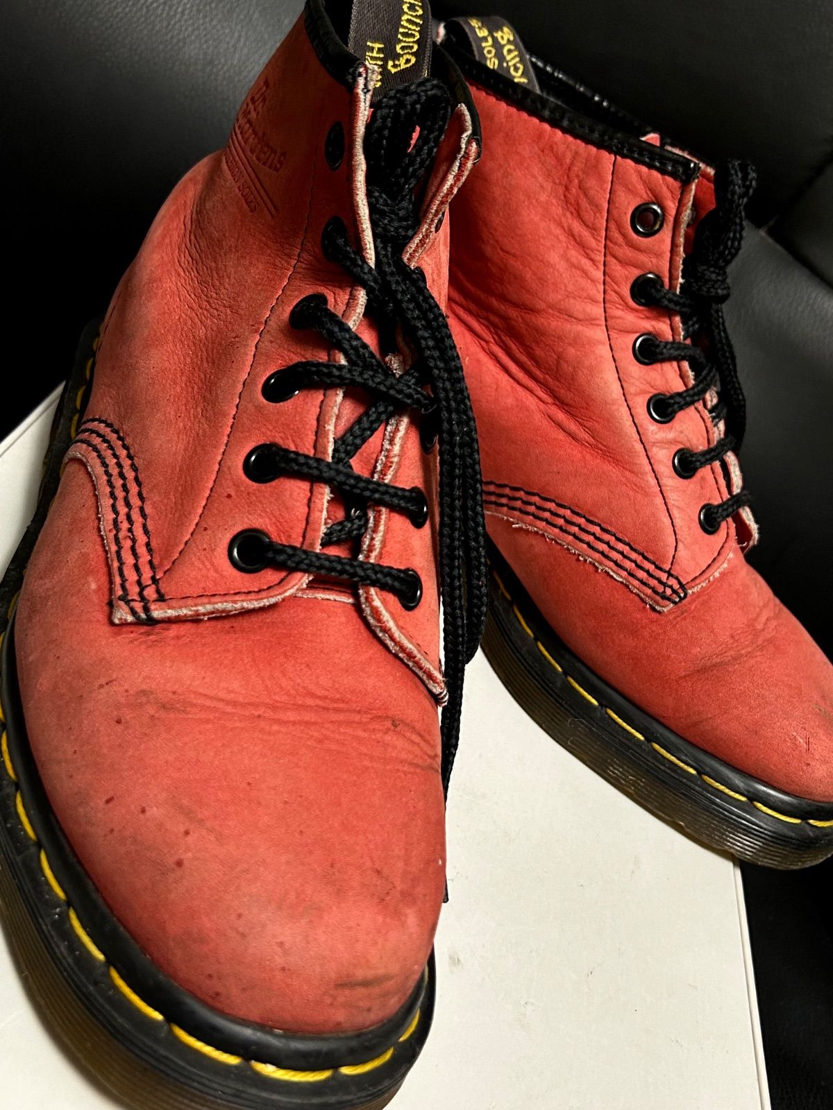 80年代リアルイングランド製Dr.Martens6EYELET