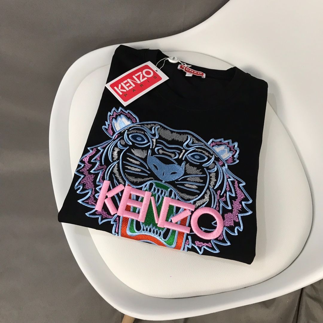 KENZO トラ グラフィック Tシャツ ブラック - メルカリ