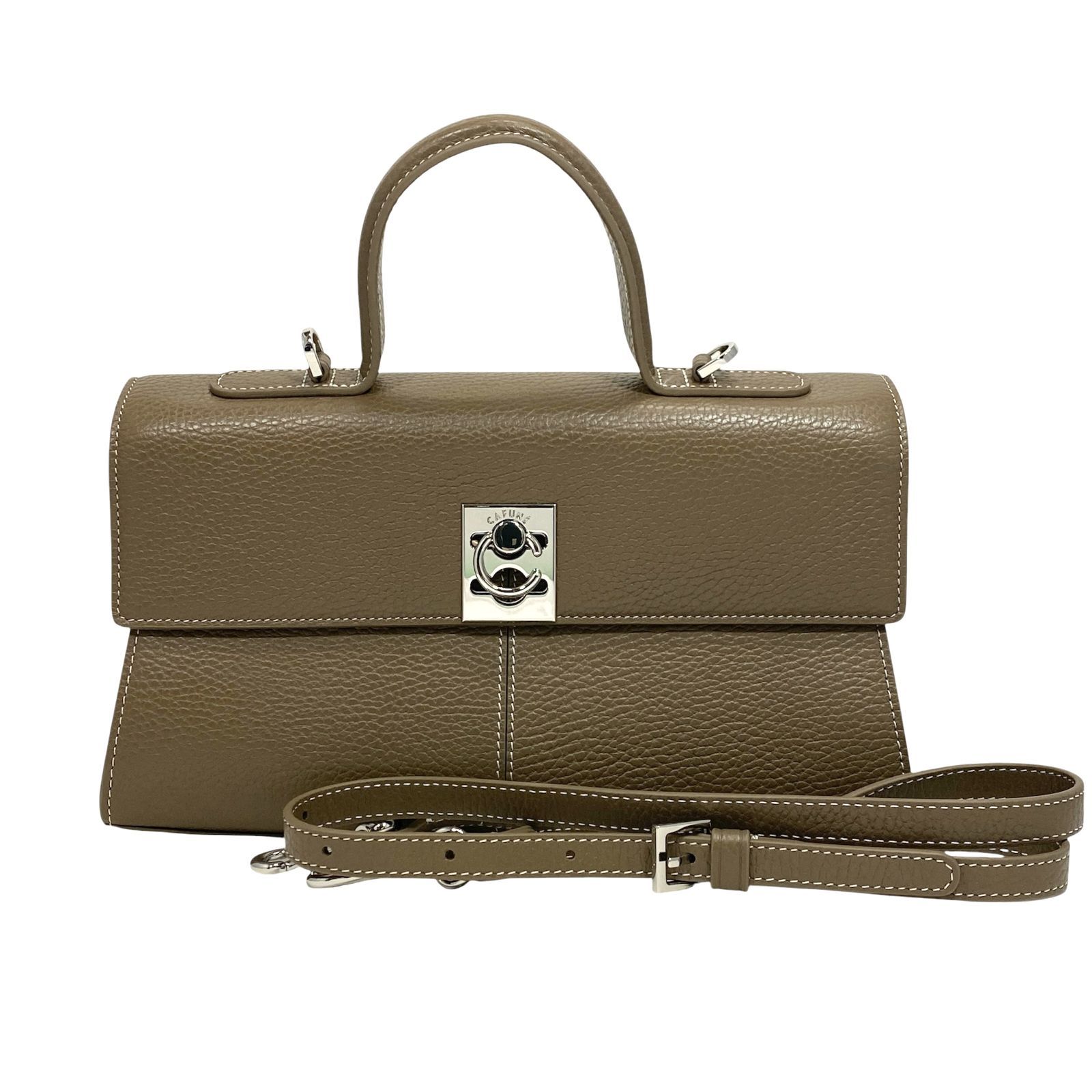 【確実正規品】美品CAFUNE STANCE BAG 2way ショルダーバッグ CAFUNE 2WAY STANCE BAG【美品】