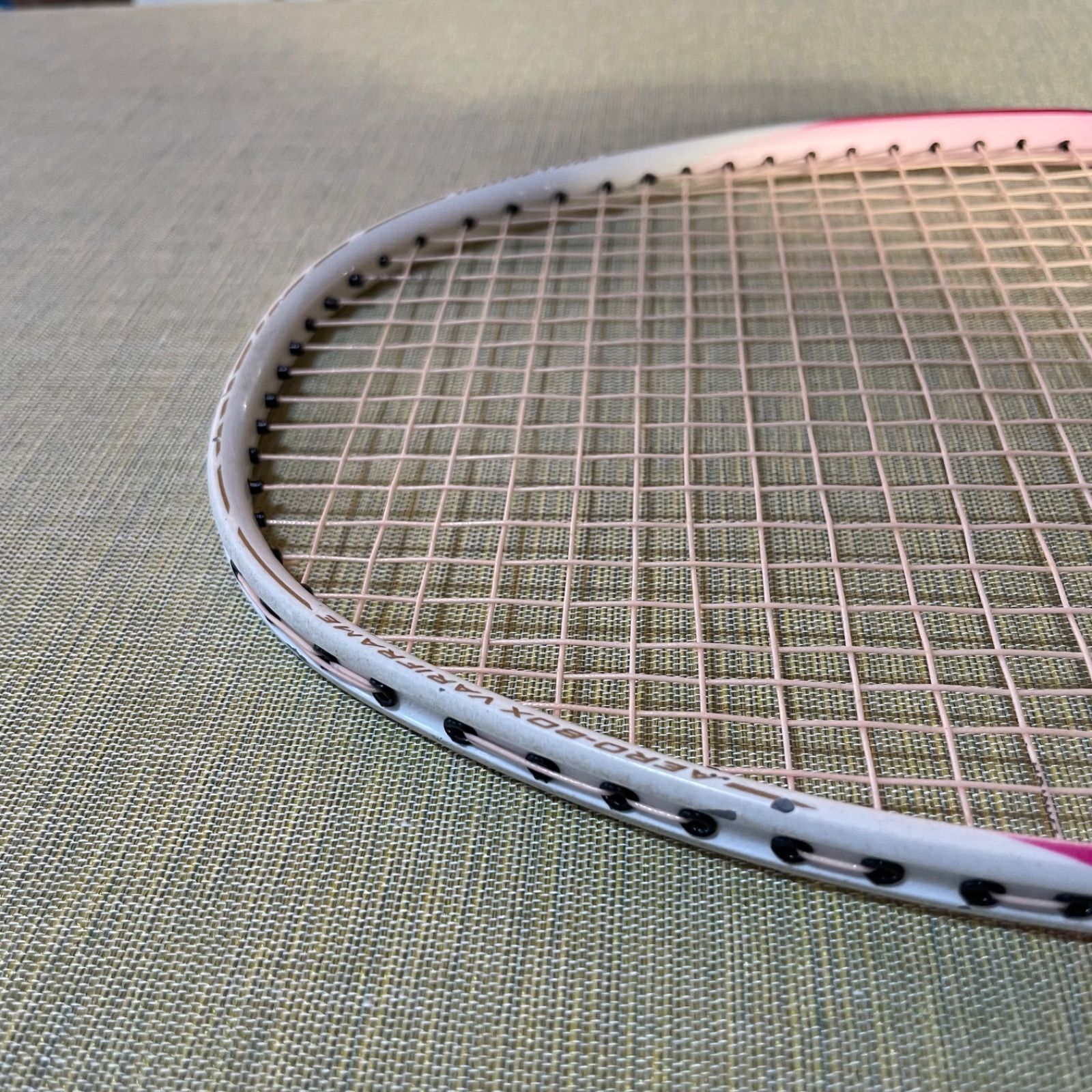 YONEX ヨネックス NANORAY 20 ナノレイ バドミントンラケット 赤 白 