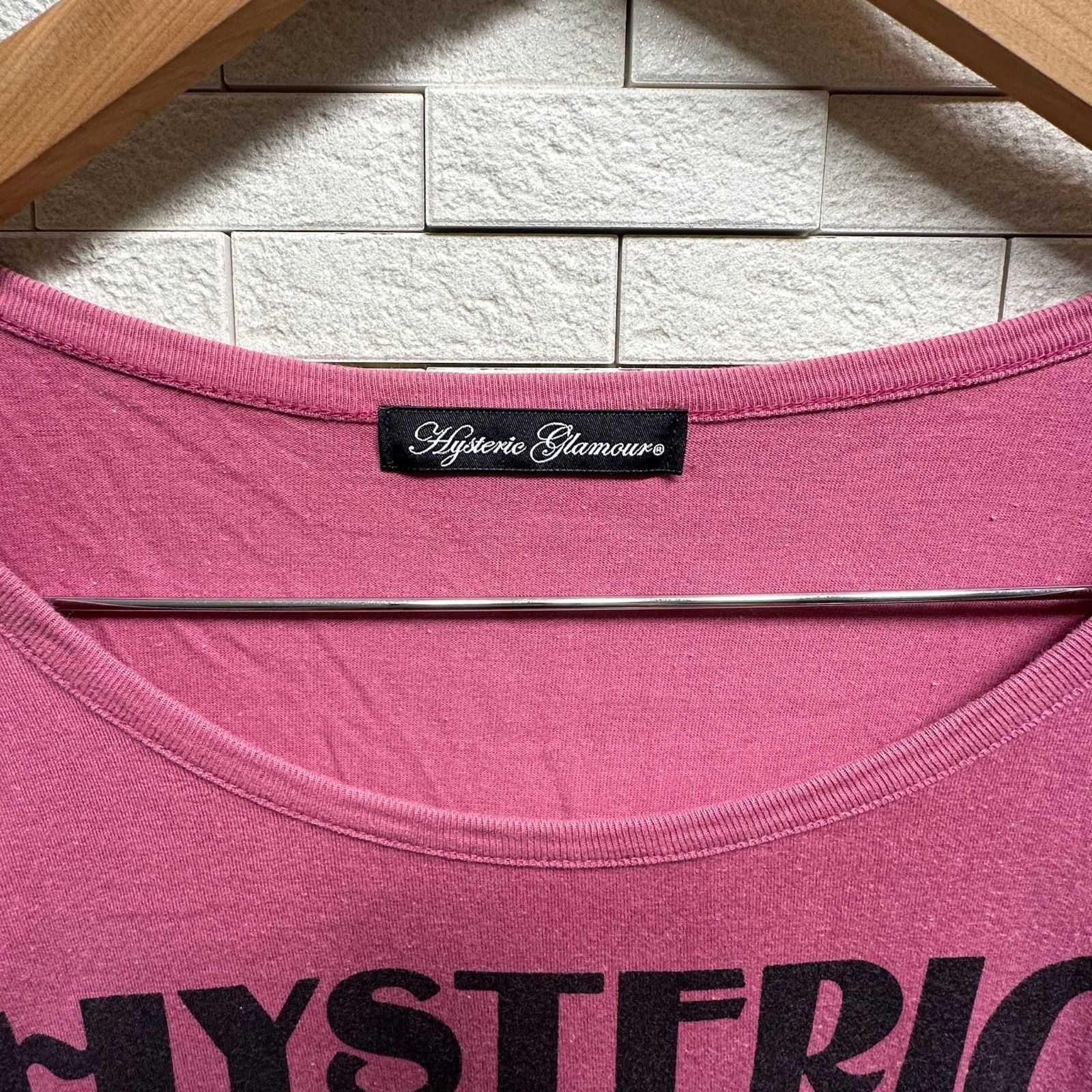 【美品】 HYSTERIC GLAMOUR オーバーサイズ ロンT ヒスガール 中古・古着通販】Hysteric Glamour (ヒステリックグラマー