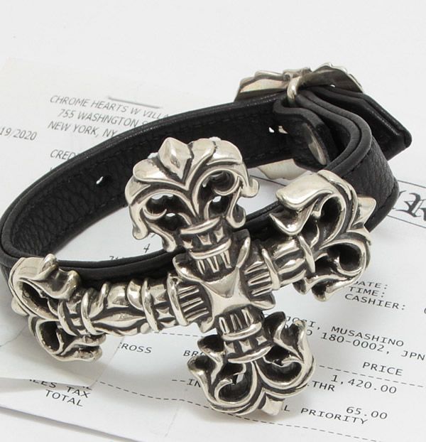 CHROME HEARTS 銀座店 クロムハーツ インボイス付き ダガー IDブレス 