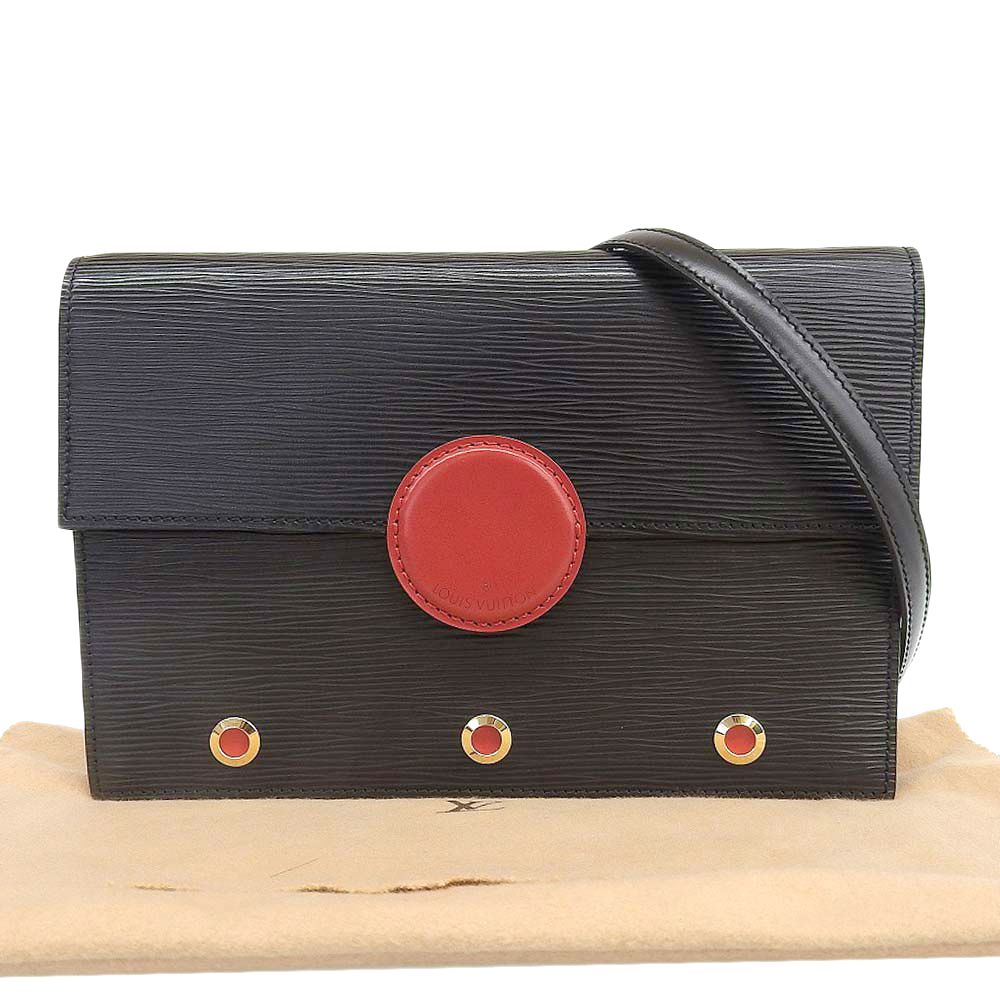 LOUIS VUITTON エピ ウブロ クラッチバッグ ショルダー 本物保証】 布袋付 ルイヴィトン LOUIS VUITTON エピ ウブロ クラッチ