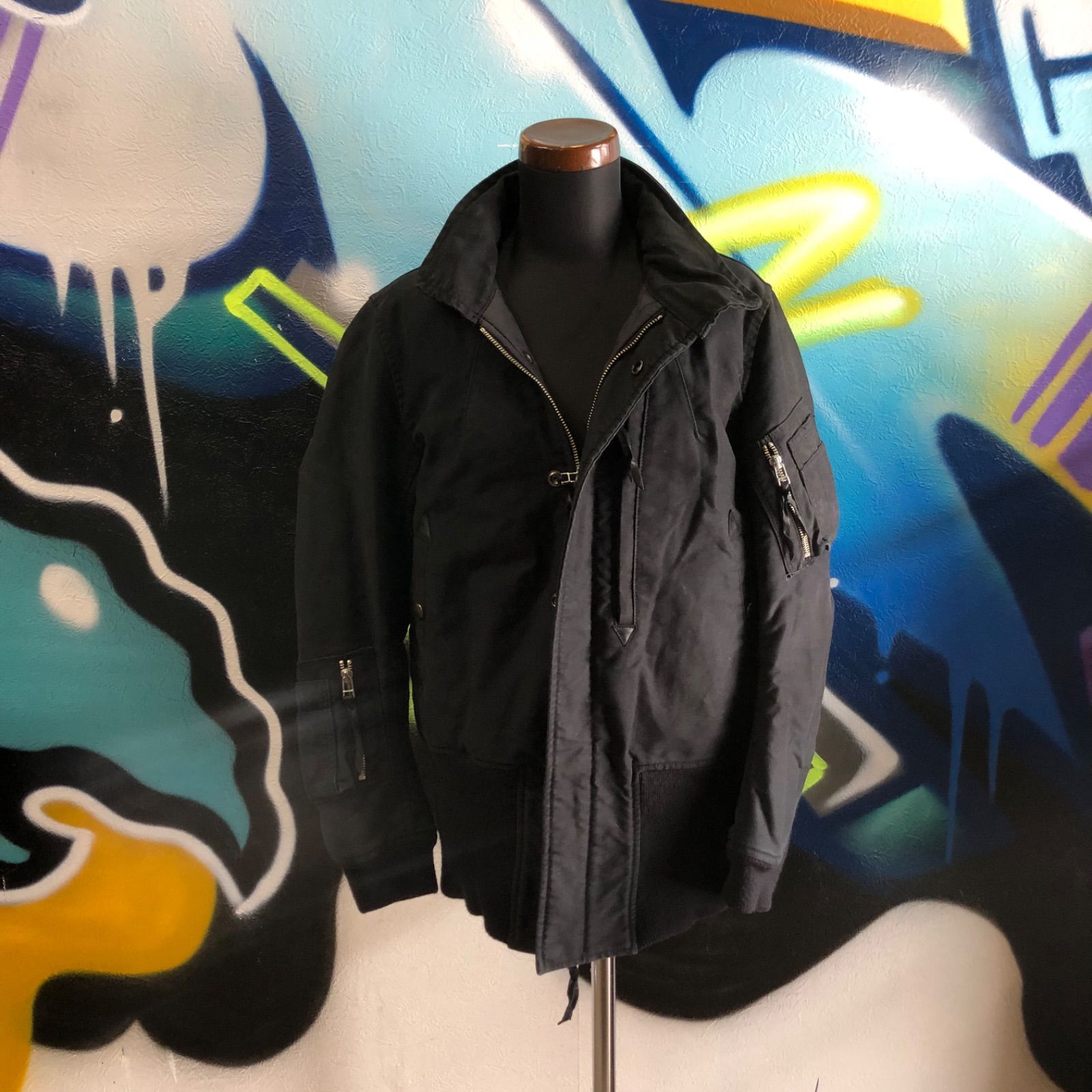 MaxFritz femme ウインタージャケット サイズ40 マックスフリッツ レディースウィンタージャケットサイズ40 ブラック